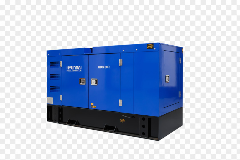 Electric Generator Machine Diesel Hyundai Motor Company Cummins PNG