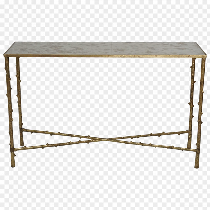 Antique Table Metal Gilding Gold System Console Mirror PNG
