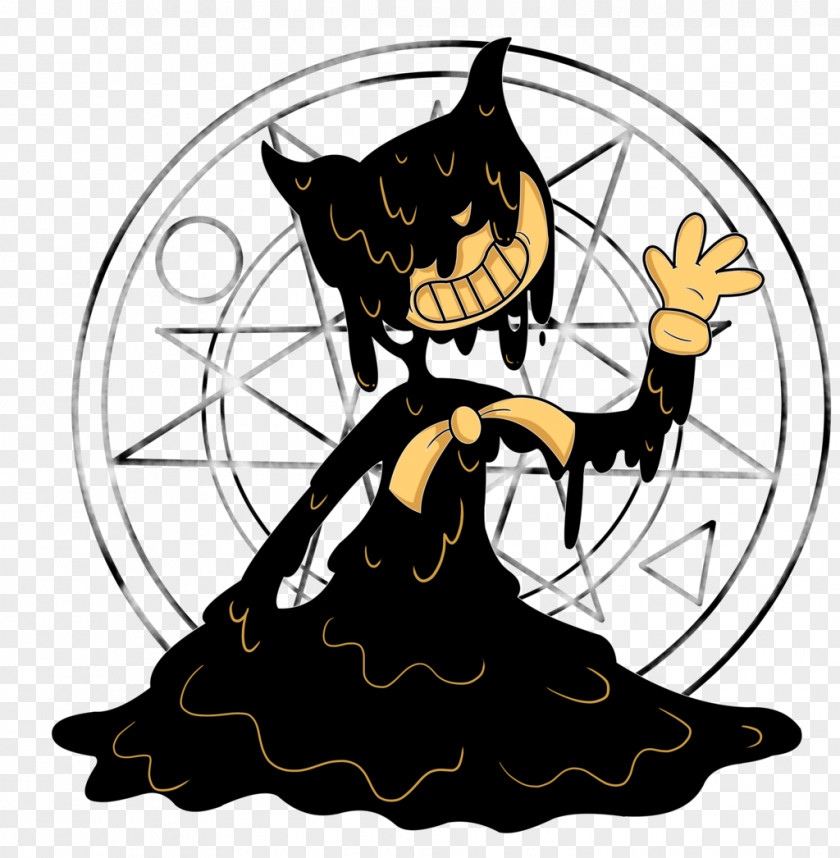 Cat Bendy And The Ink Machine Drawing PNG