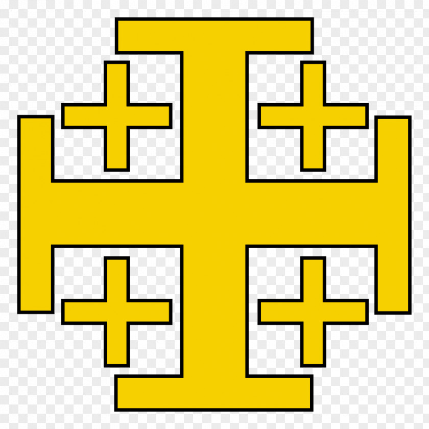 Flagon Crusades Kingdom Of Jerusalem Cross Christian PNG