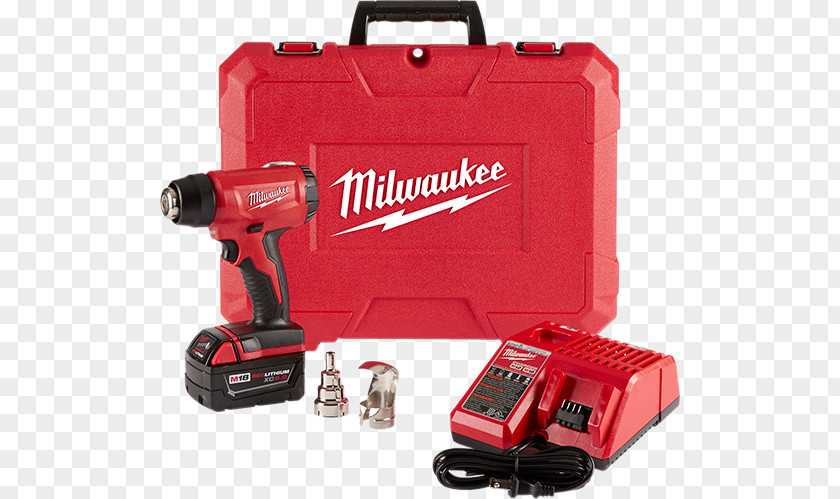 M18 Compact Heat Gun 2688-20 Milwaukee 2688-21 Kit Guns Power Tool PNG