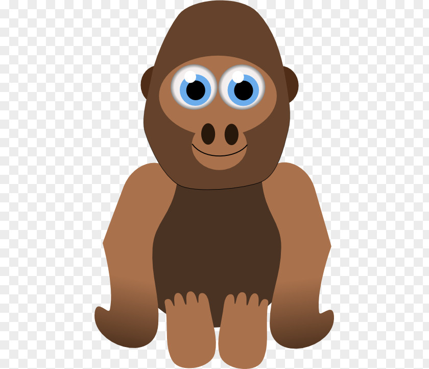 Monkey Gorilla Primate Chess Clip Art PNG