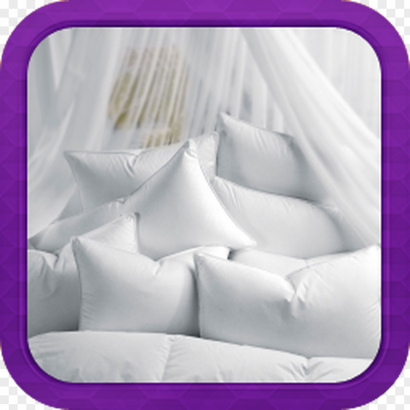Pillow Throw Pillows Down Feather Duvet Bed PNG