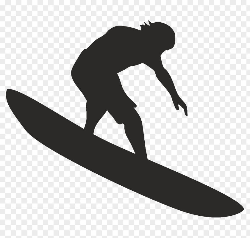 Silhouette Surfing Graphics Surfboard Illustration PNG