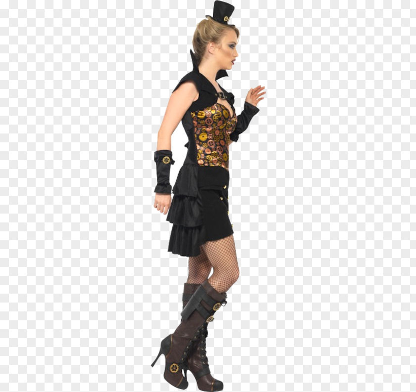 Vampire Costume Victorian Era Steampunk Fashion PNG