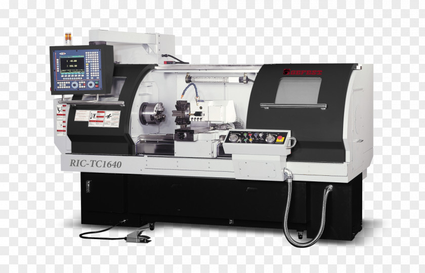 Cnc Machine Metal Lathe Computer Numerical Control Stanok PNG