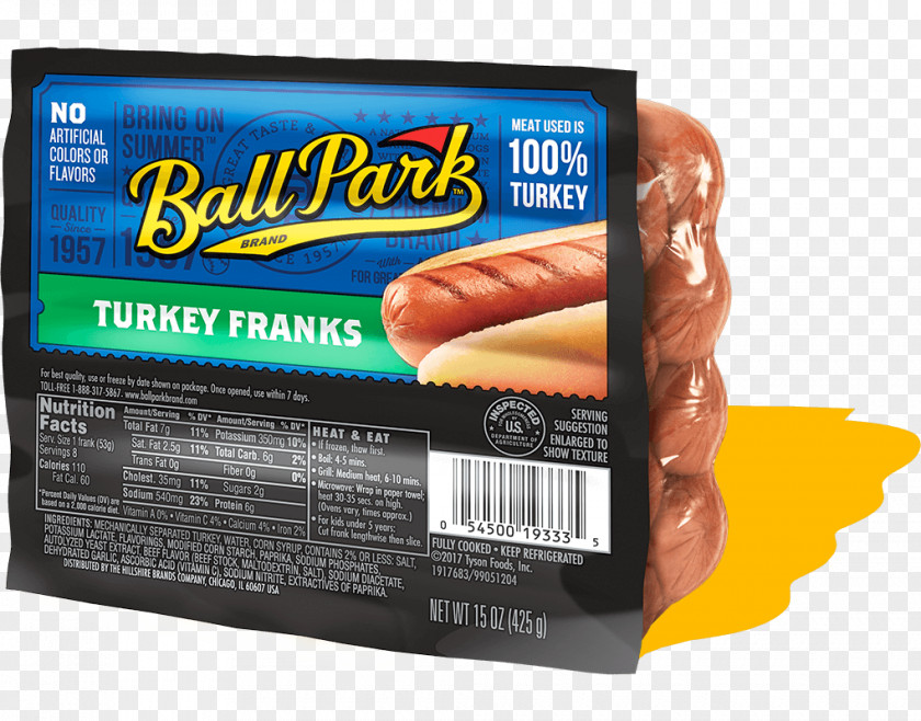 Paprika Flavour Hot Dog Ball Park Franks Beef Kroger Nathan's Famous PNG