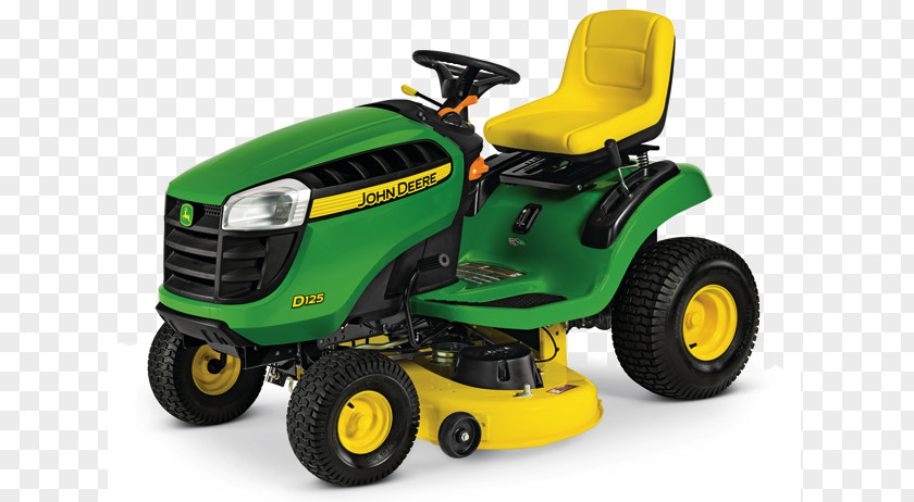 Tractor John Deere E100 Lawn Mowers Riding Mower PNG