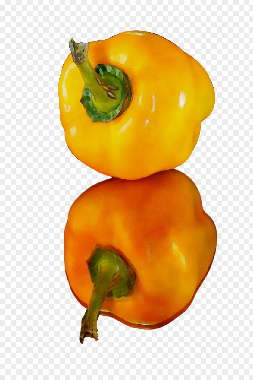 Yellow Pepper Habanero Pimiento Peppers Natural Foods PNG