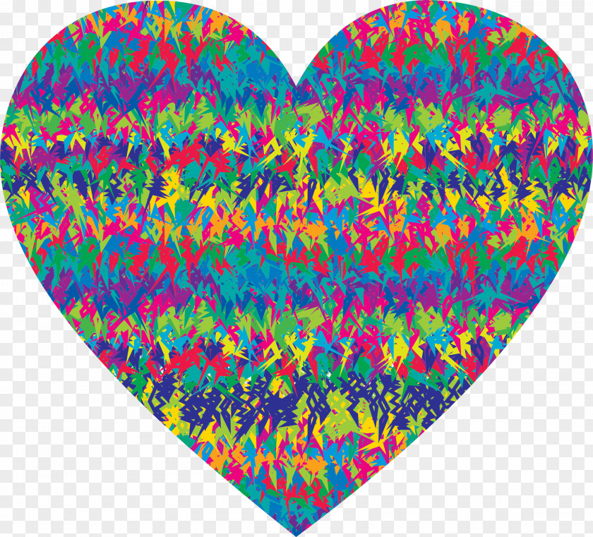 80s 1980s Heart Clip Art PNG