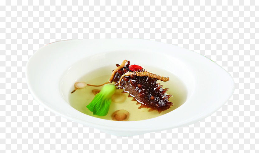 Cordyceps Stew Sea Cucumber As Food Soup Caterpillar Fungus Simmering PNG