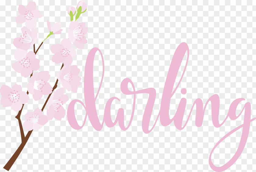 Darling Wedding PNG