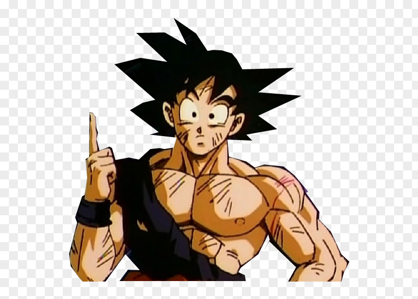 Goku Hair Fiction Thumb Character Animated Cartoon PNG