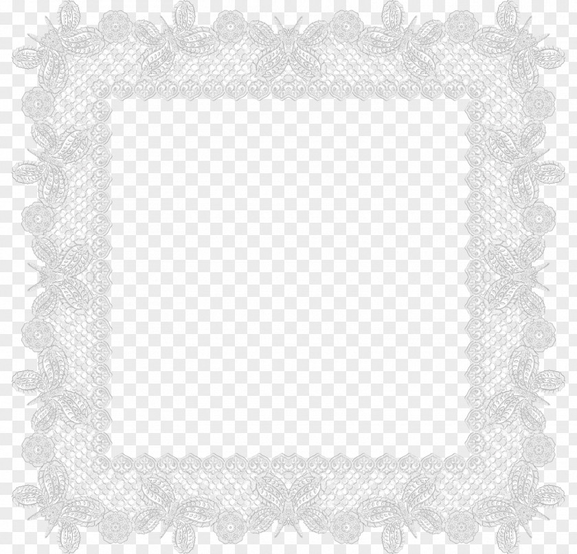 High Quality Lace Border Cliparts For Free! White Picture Frames Black Pattern PNG