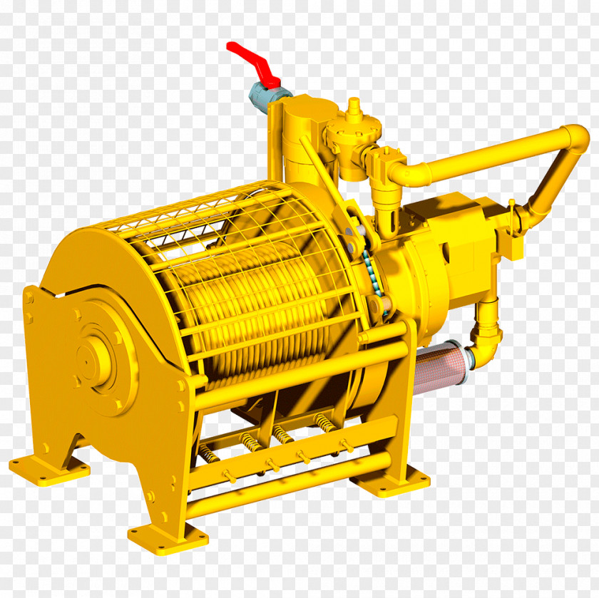 Panel Electric Winch Hydraulics Capstan Industry Machine PNG