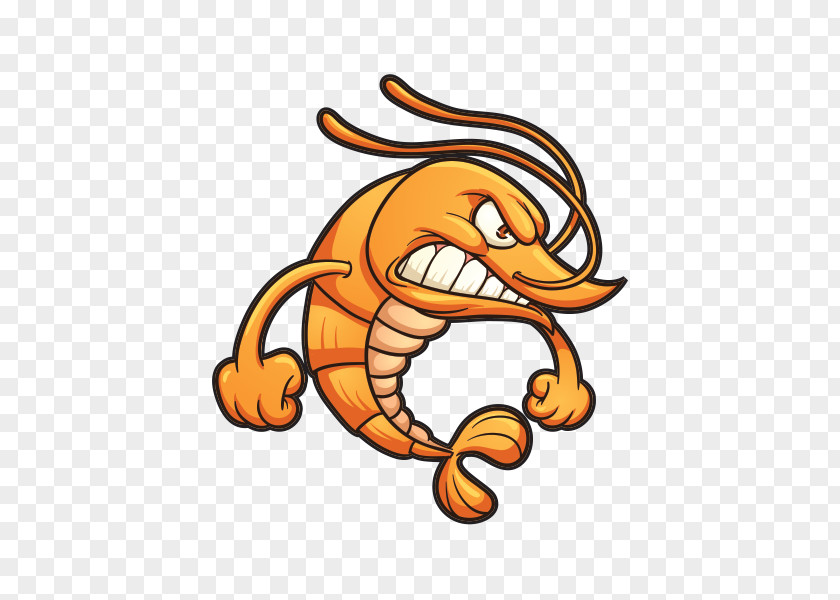 Shrimp Cartoon Bee Clip Art PNG