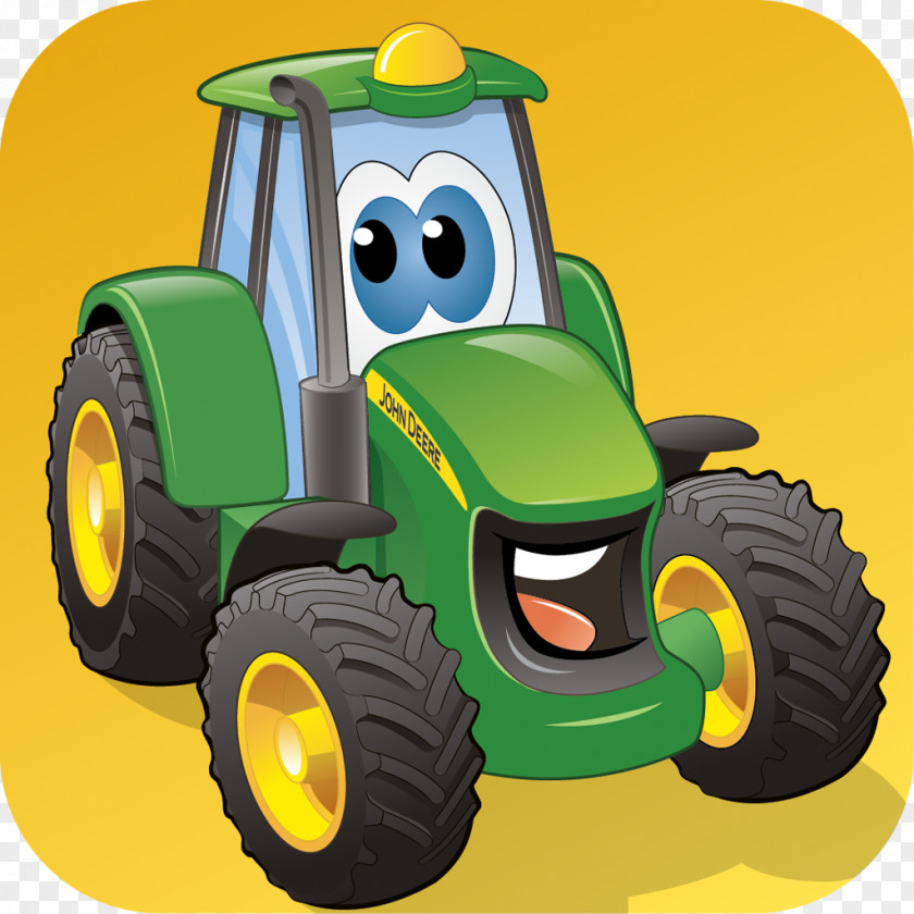 Tractor John Deere Goodnight, Johnny Tractor: Growing Season PNG