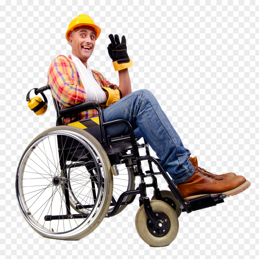 Wheelchair Laborer Construction Worker Workers' Compensation Stock Photography PNG