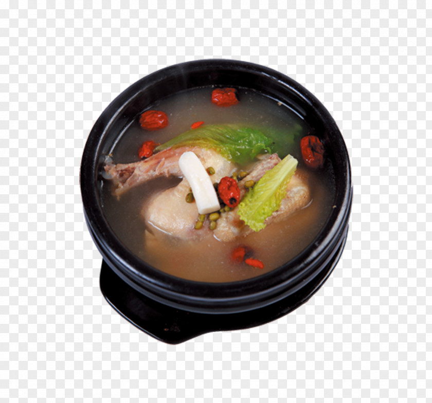Jujube Chicken Soup Samgye-tang PNG