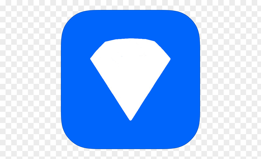 MetroUI Apps BeJeweled Electric Blue Triangle Area Symbol PNG