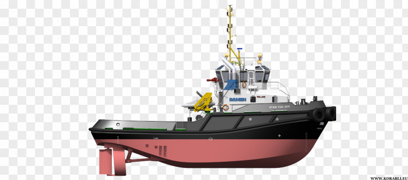 Ship Fishing Trawler Tugboat Water Transportation Damen Group PNG