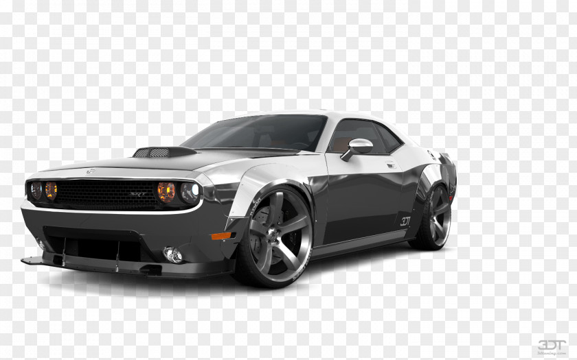 Hardtop Sports Car Dodge Challenger Tuning Wheel PNG