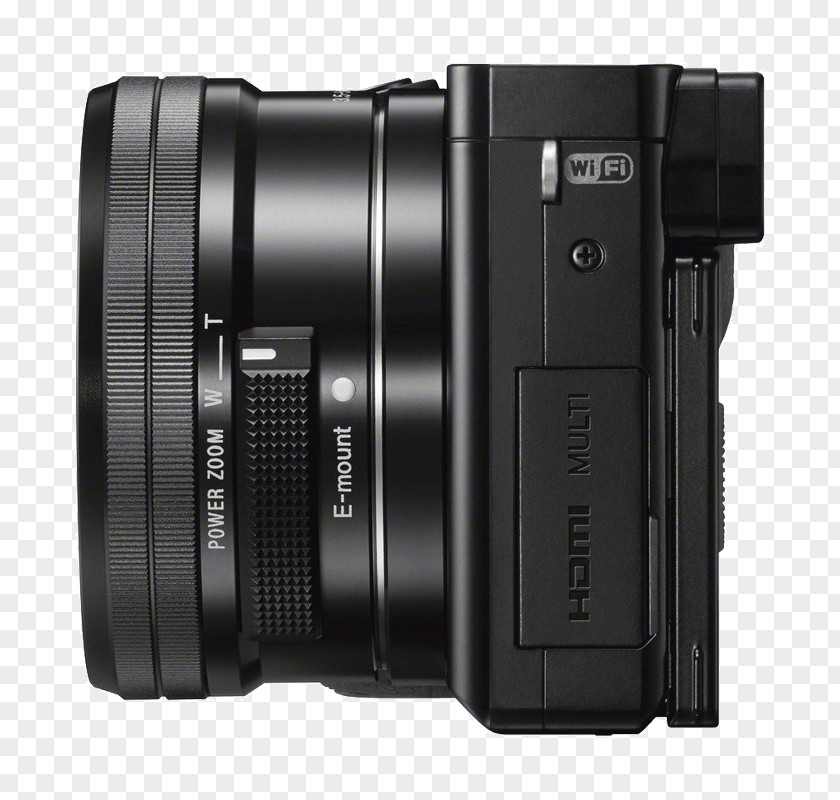 Microphone Sony α6000 Mirrorless Interchangeable-lens Camera 索尼 PNG