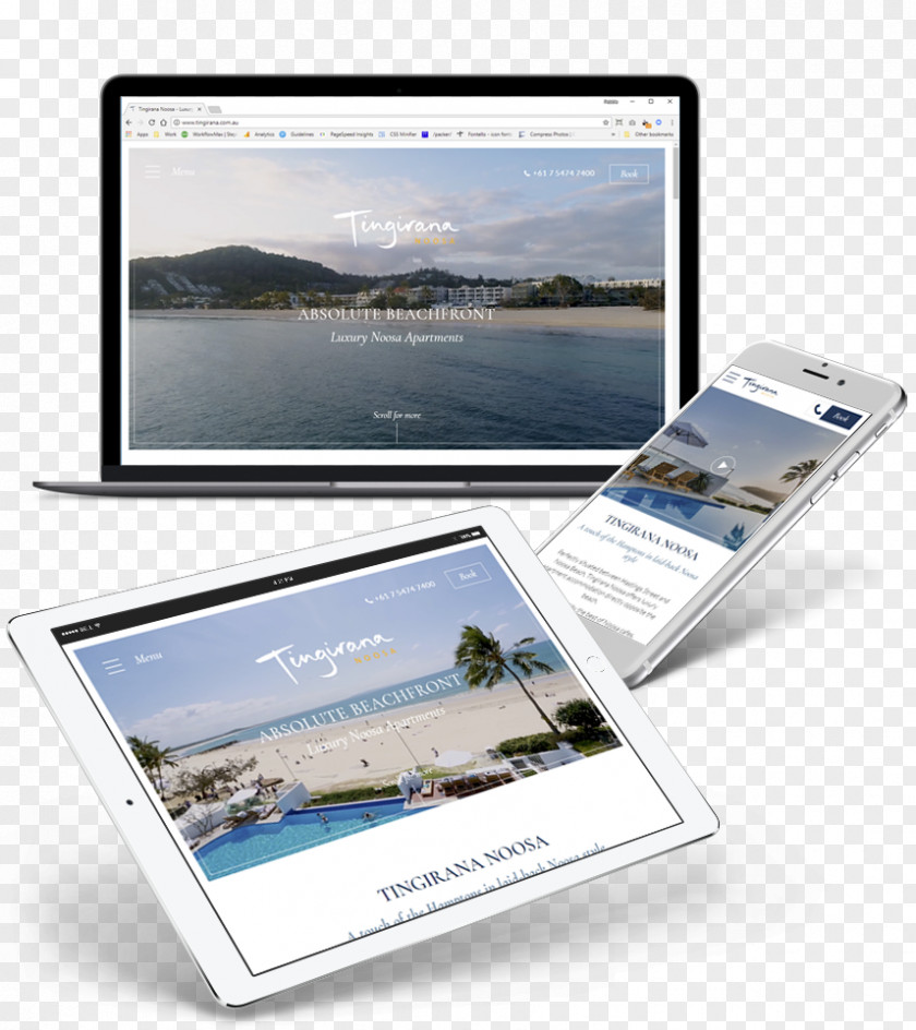 Responsive Design Web Smartphone Digital Agency PNG