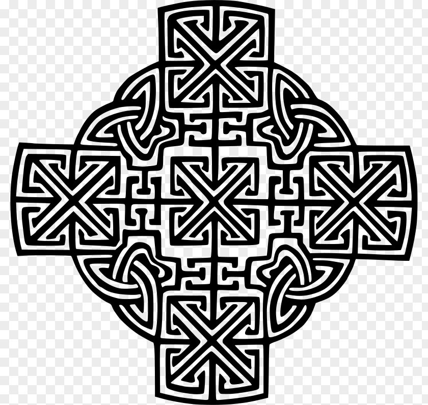 Celtic Line Art Knot Clip PNG