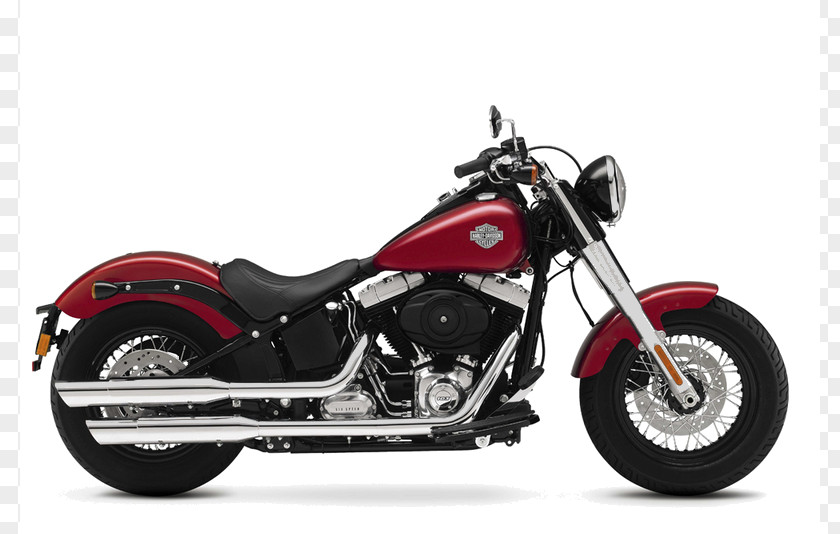 Slimming Harley-Davidson CVO Softail Motorcycle Super Glide PNG