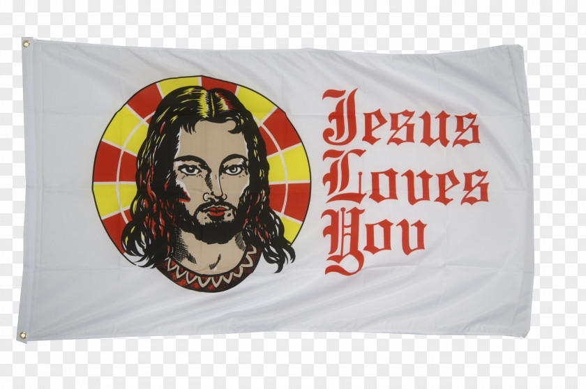 Bob Marley Flag Fahne Jesus Loves You Banner PNG