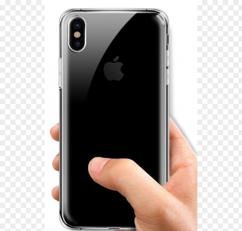 Coque IPhone Transparente Apple X Silicone Case 6S 8 SE PNG