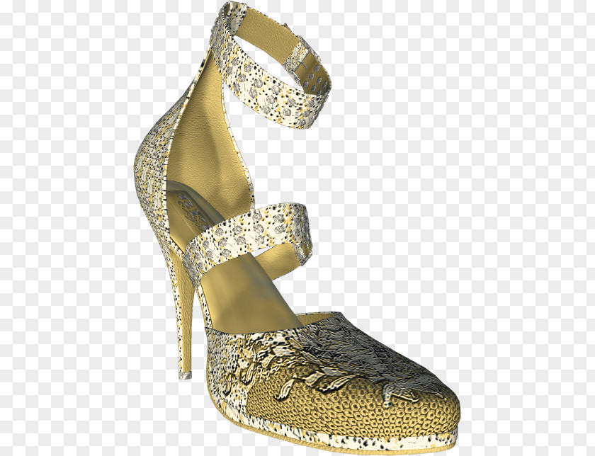 High-heeled Sandals Sandal Footwear PNG