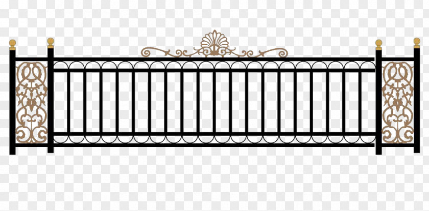 Iron Fence Window Wrought Deck Railing Grille PNG