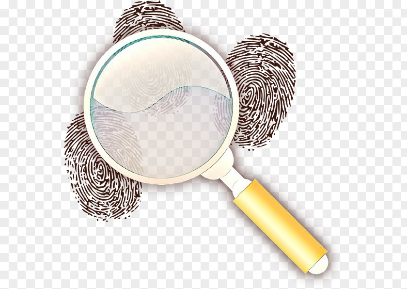 Magnifying Glass Crime Scene Drawing PNG