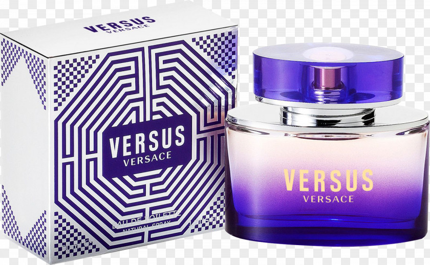 Perfume Versus (Versace) Eau De Toilette Parfumerie PNG