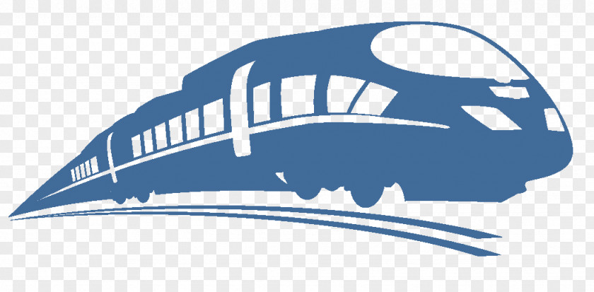 Train Rail Transport Logo Track High-speed PNG