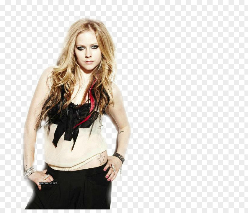 Avril Lavigne Photo Shoot The Tour Inked Model PNG