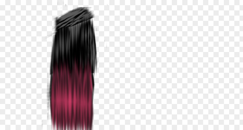 Black Long Hair Hairstyle PNG