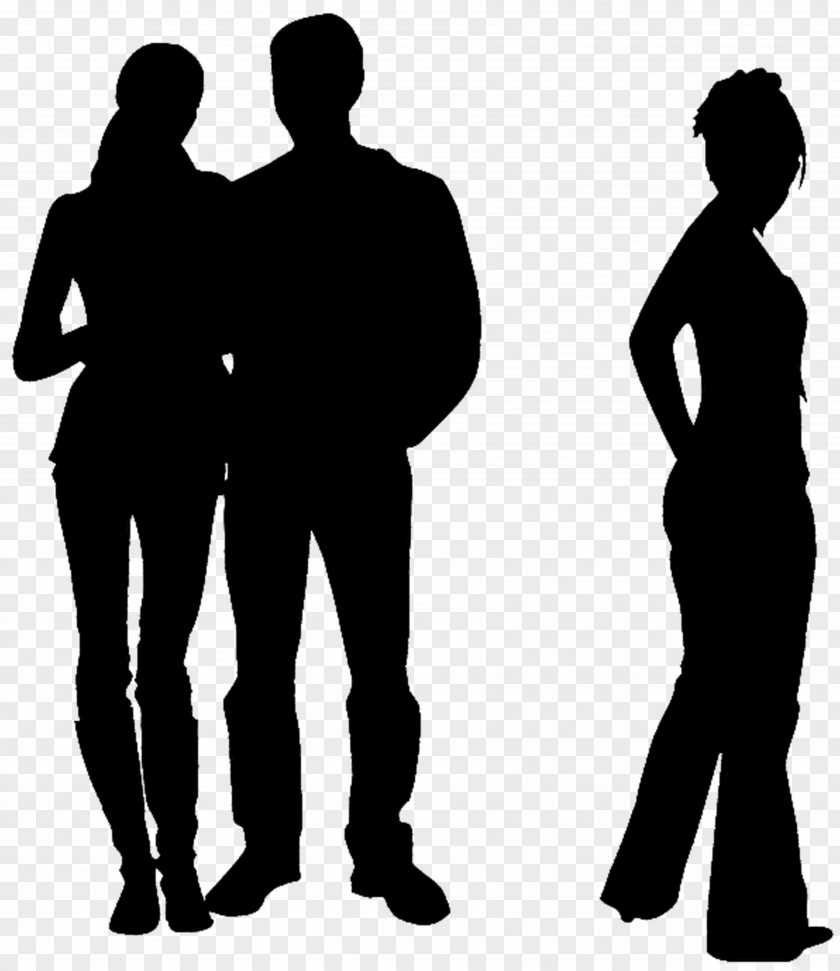 Conversation Gesture Silhouette Transparency PNG