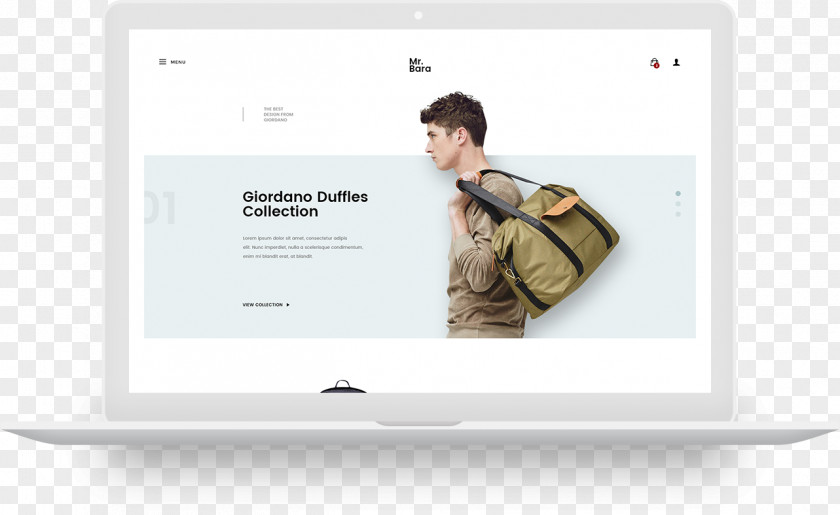 Design Backpack Web Interaction PNG