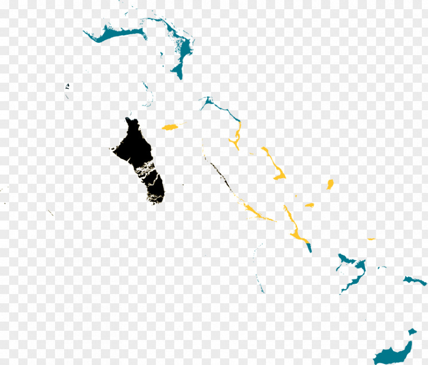 Flag Of The Bahamas Map PNG
