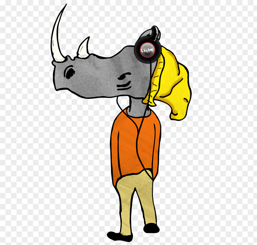 Indienight Cattle Character Cartoon Clip Art PNG