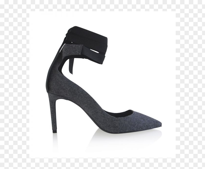 Sandal Suede Heel Shoe PNG