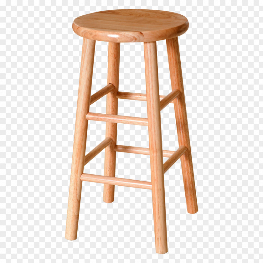 Bar Table Stool Wood Chair PNG