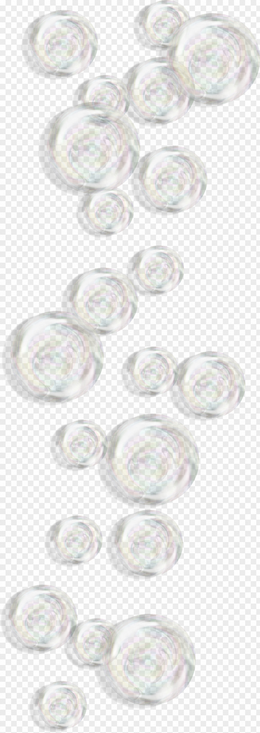 Colored Bubbles Circle Icon PNG