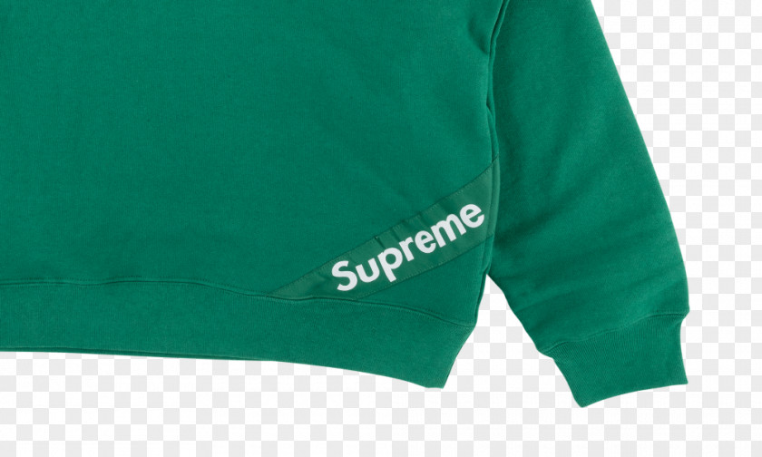 Corner Label Sleeve T-shirt Shoulder Green Outerwear PNG
