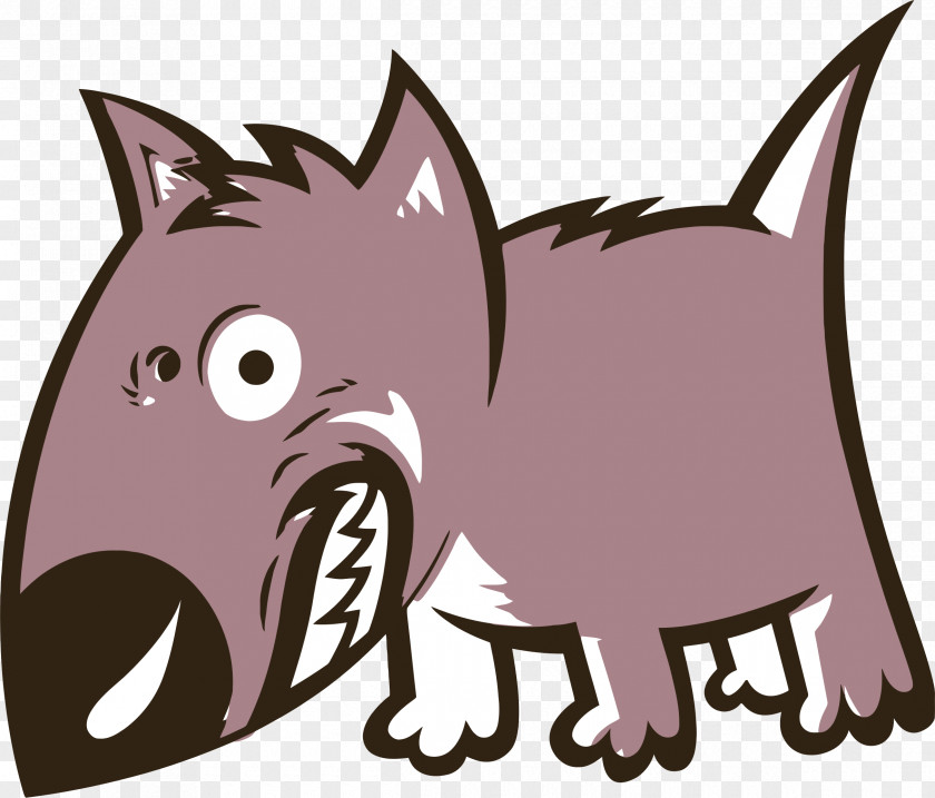 Dog Cartoon Pit Bull Bulldog Growling Cat Clip Art PNG