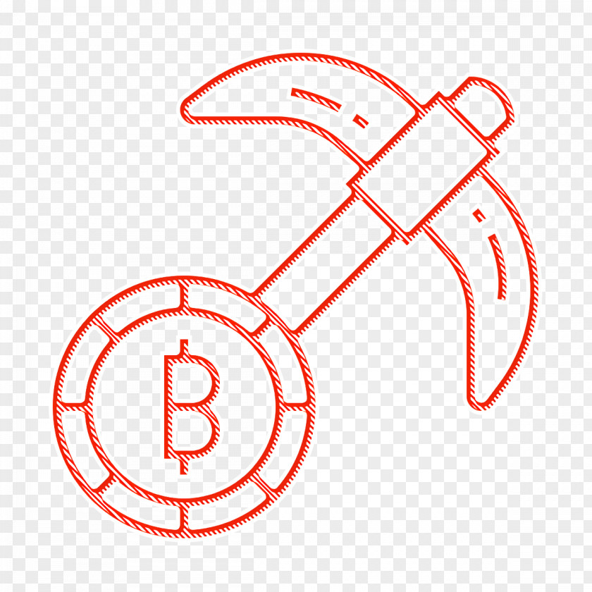 Mining Icon Bitcoin Blockchain PNG