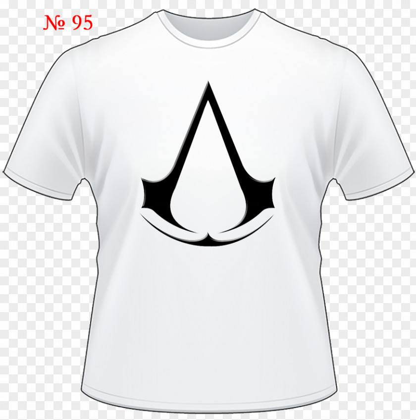 Black T-shirt Assassin S Creed Stickers 16 X 11 Cm Edward / Altair Assassin's Chronicles: China Product Design Brand PNG